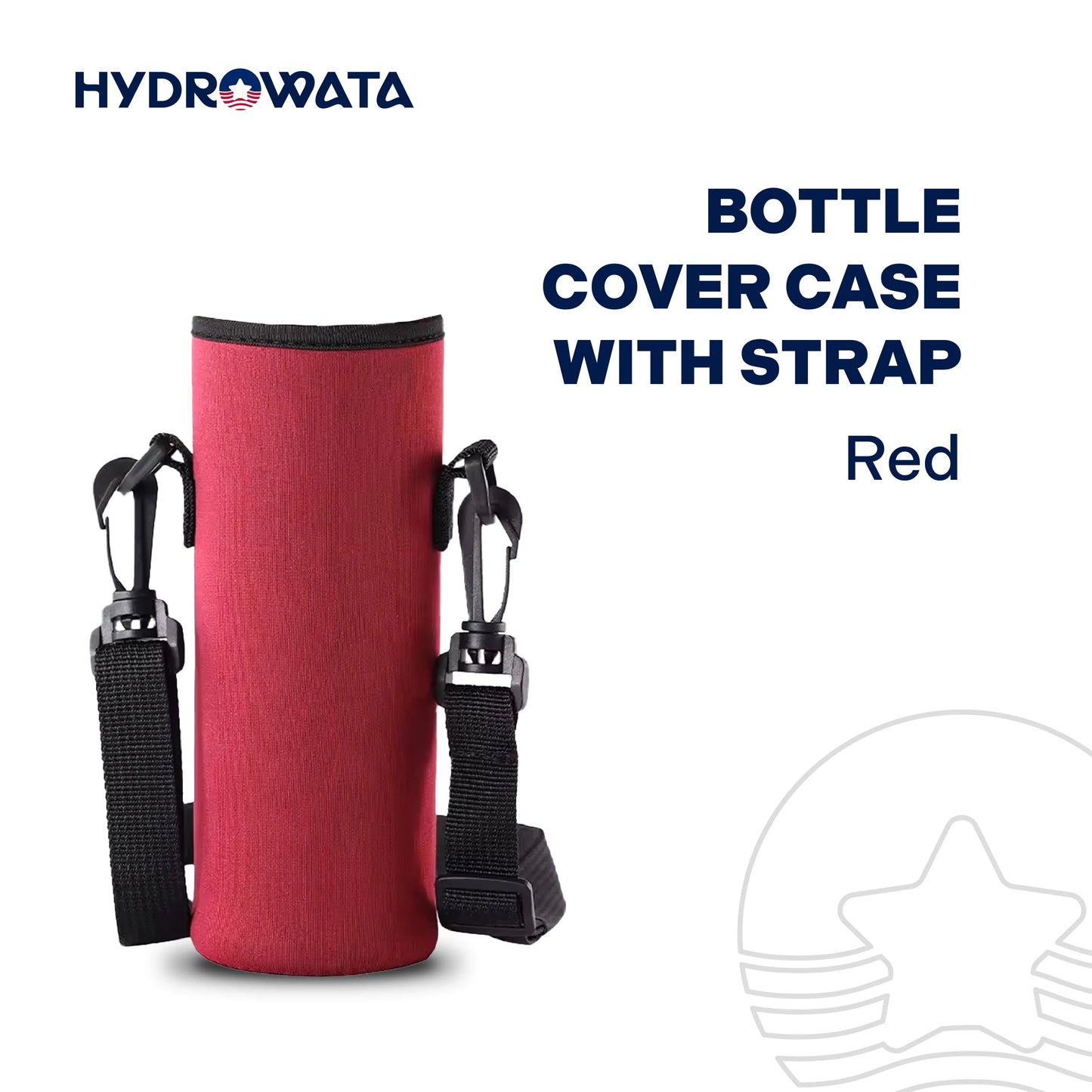 HydroWata™ BOTTLE COVER CASE with a strap