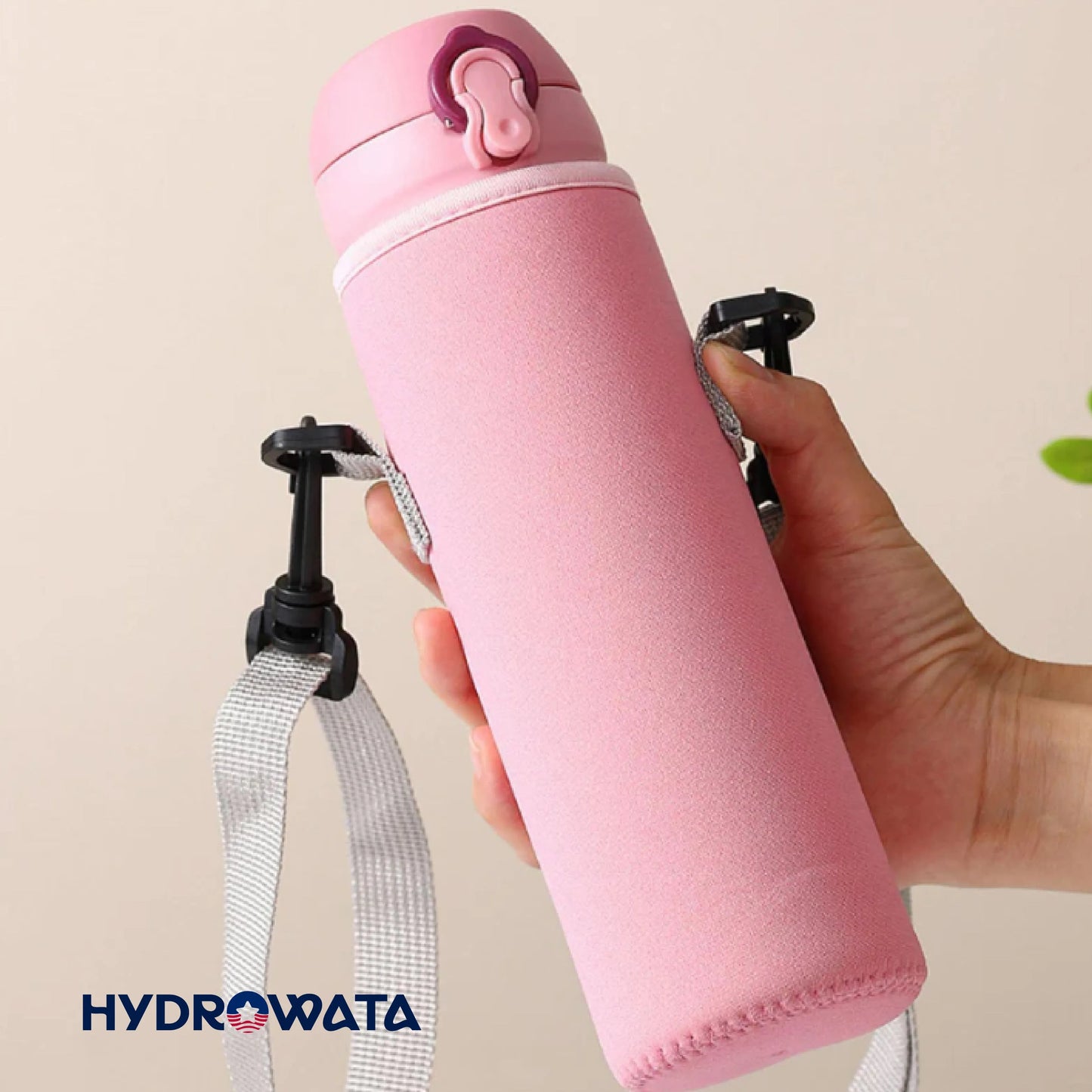 HydroWata™ BOTTLE COVER CASE with a strap