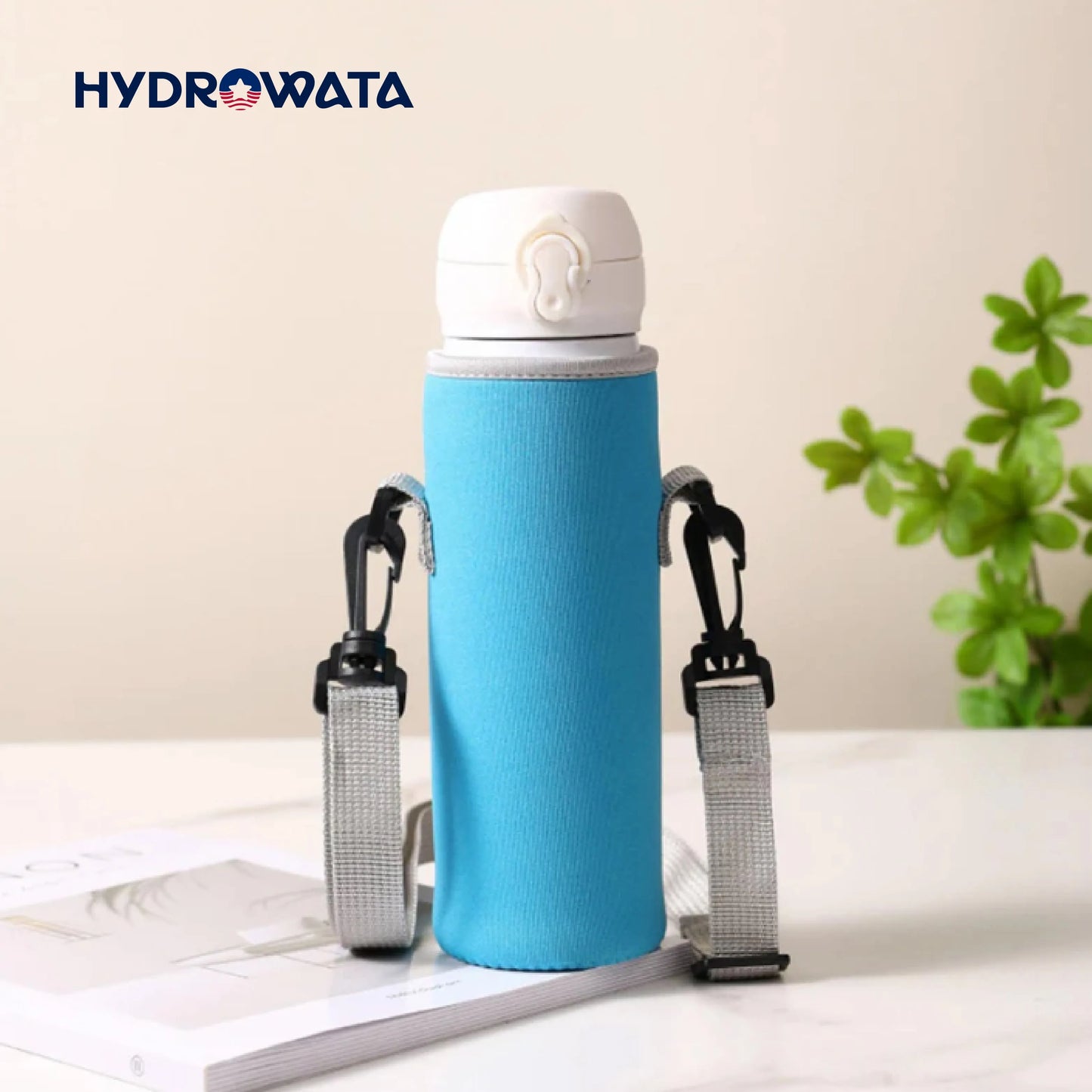 HydroWata™ BOTTLE COVER CASE with a strap