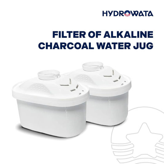 HydroWataβ’ FILTER of Alkaline charcoal Water Jug
