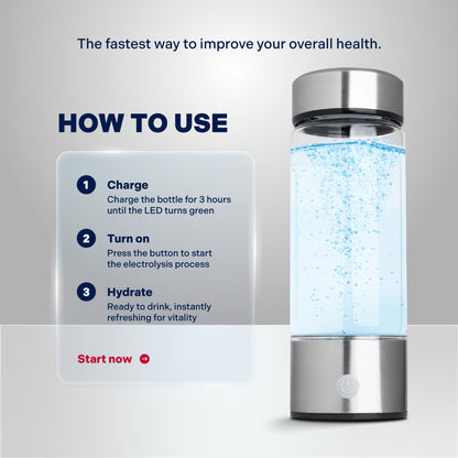 HydroWata™ Hydrogen Water Bottle