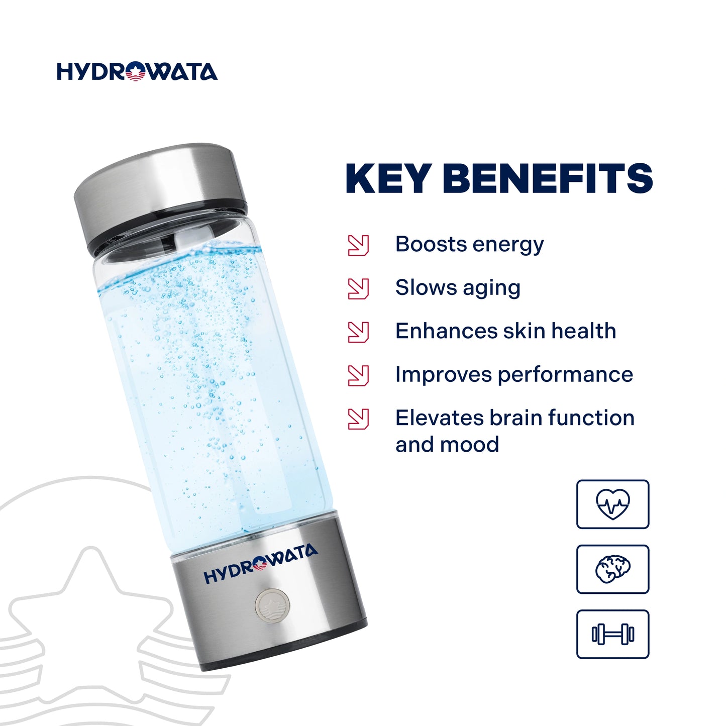 HydroWata™ Bottle | Free Gift (value $30)