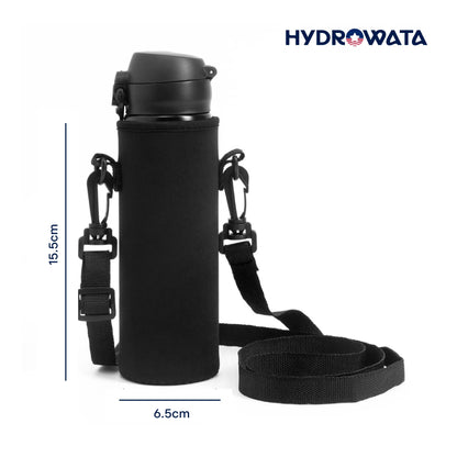 HydroWata™ BOTTLE COVER CASE with a strap