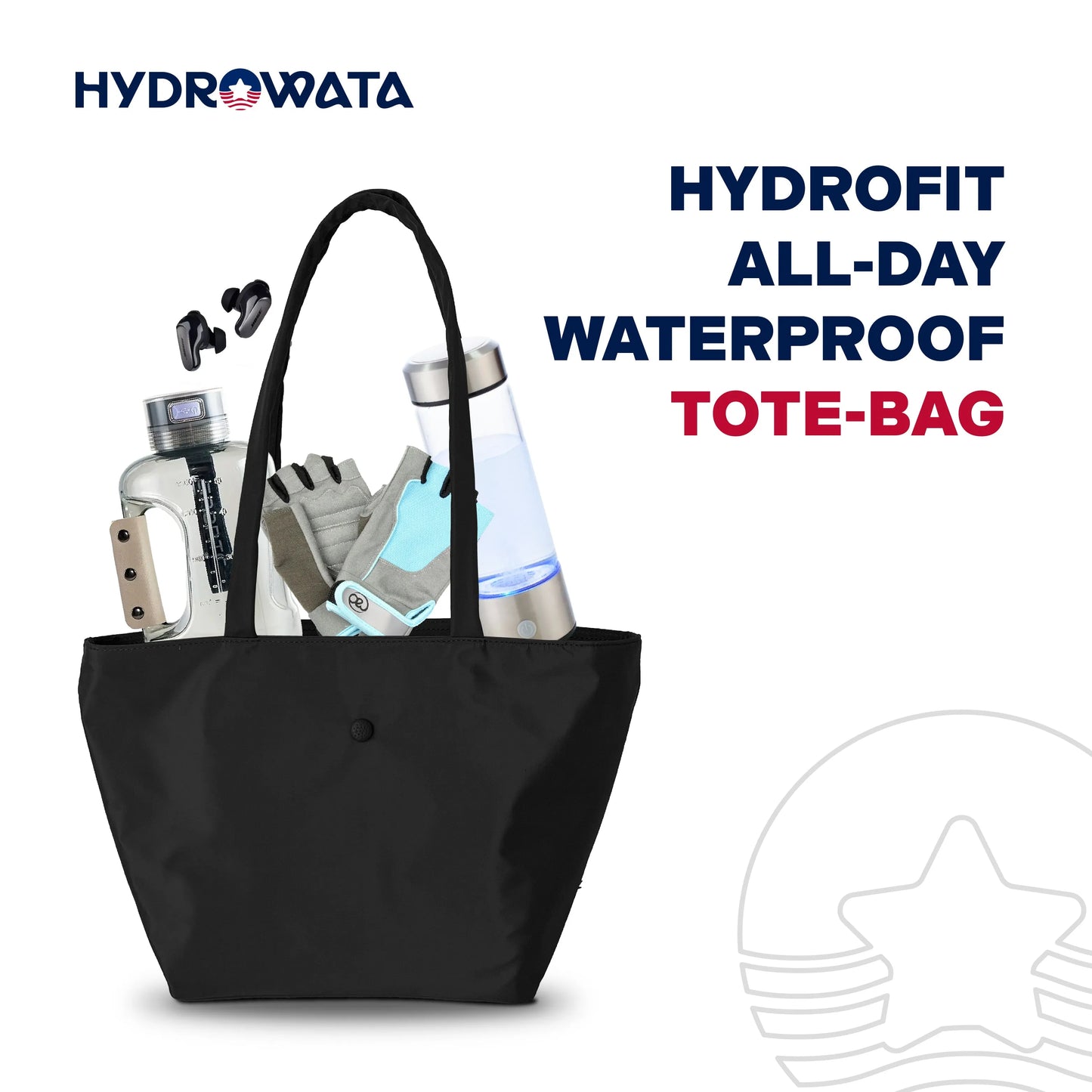 HydroWata™ All-Day Waterproof Tote Bag