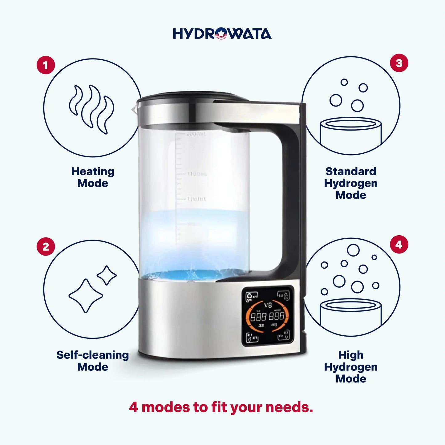 HydroWata™ Hydrogen Water Pitcher