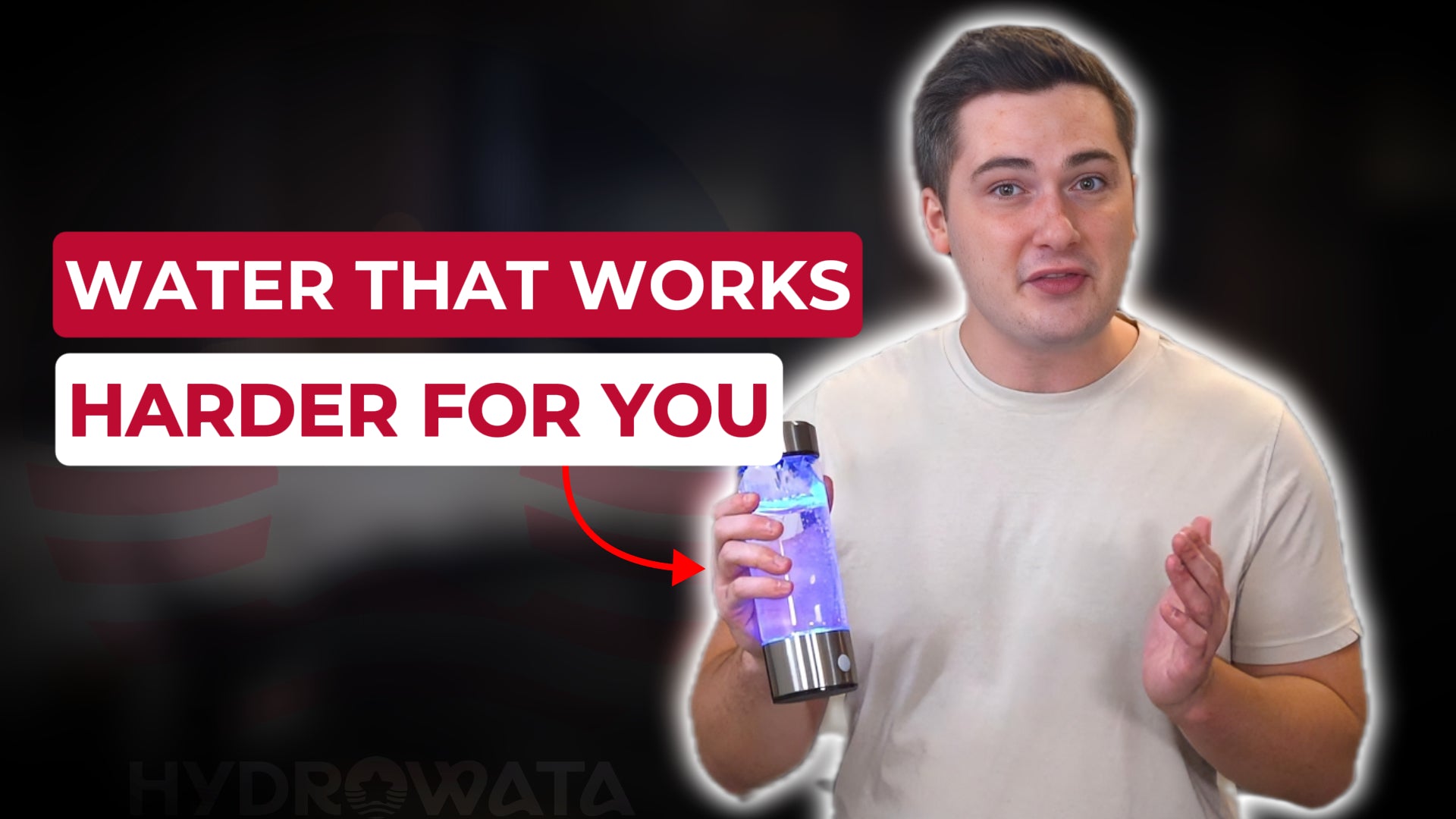 Load video: how-to-use-hydrowata-bottle