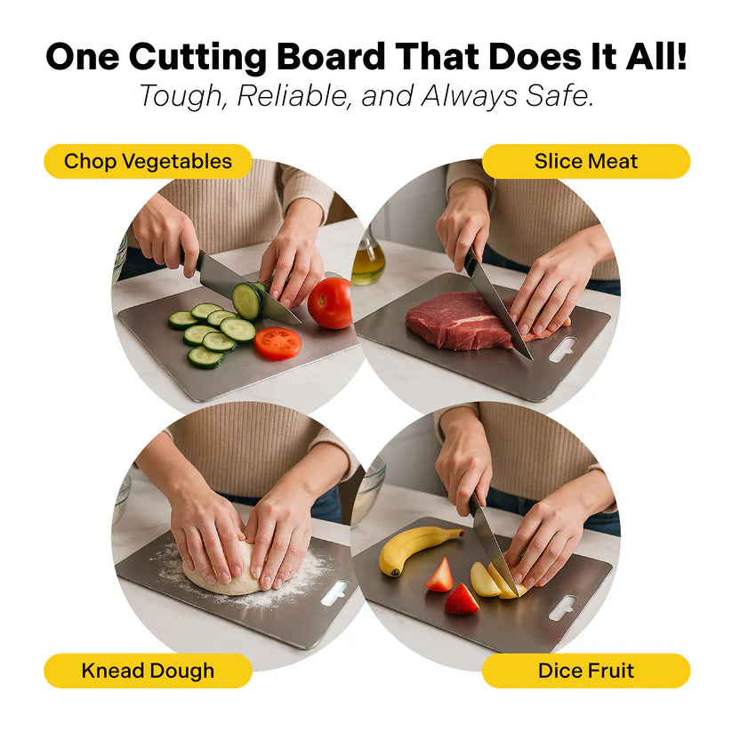ChopChop USA 100% Pure Titanium Cutting Board