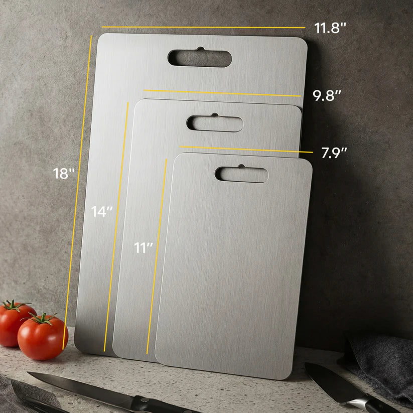 ChopChop USA 100% Pure Titanium Cutting Board