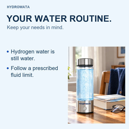 Water routine and clinician-set fluid limits