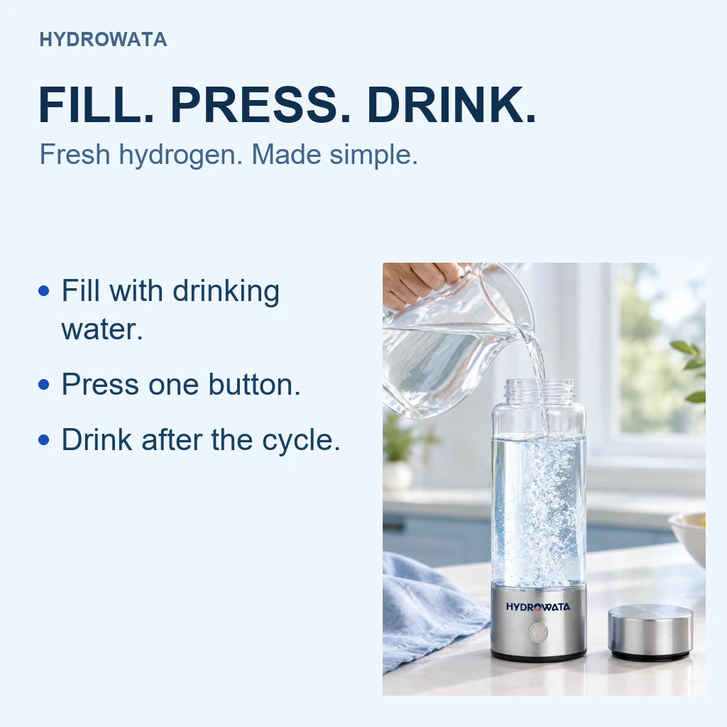 Fill press and drink routine
